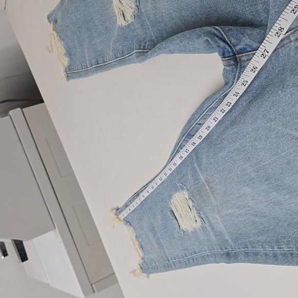 Lovers and Friends Women's Jeans High Rise distressed Straight - Picture 5 of 12